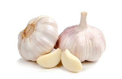 Garlic fights parasites in the body