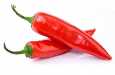 Hot peppers to get rid of parasites