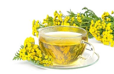 decoction of tansy to remove parasites